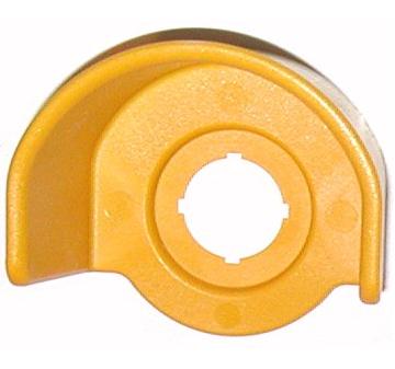 Eaton M22-XGPV Guard, Half Shroud, Jumbo Mushroom Head, Yellow, 22.5mm Eaton M22-XGPV