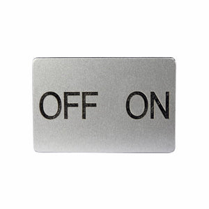 Eaton M22-XST-GB10 22mm Legend Plate, Off-On, M22 Eaton M22-XST-GB10