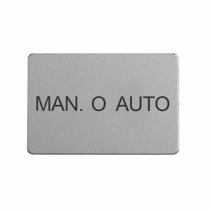 Eaton M22-XST-GB12 22mm Legend Plate, Hand-Off-Auto, M22 Eaton M22-XST-GB12