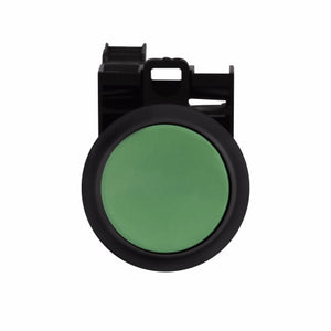 Eaton M22S-D-G-K10 Flush Pushbutton, Green, M22 Eaton M22S-D-G-K10