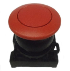 Eaton M22S-DP-R Mushroom Head Pushbutton, Red, M22 Eaton M22S-DP-R