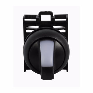 Eaton M22S-WLK3-W Selector Switch, Knob Type, Black, M22 Eaton M22S-WLK3-W