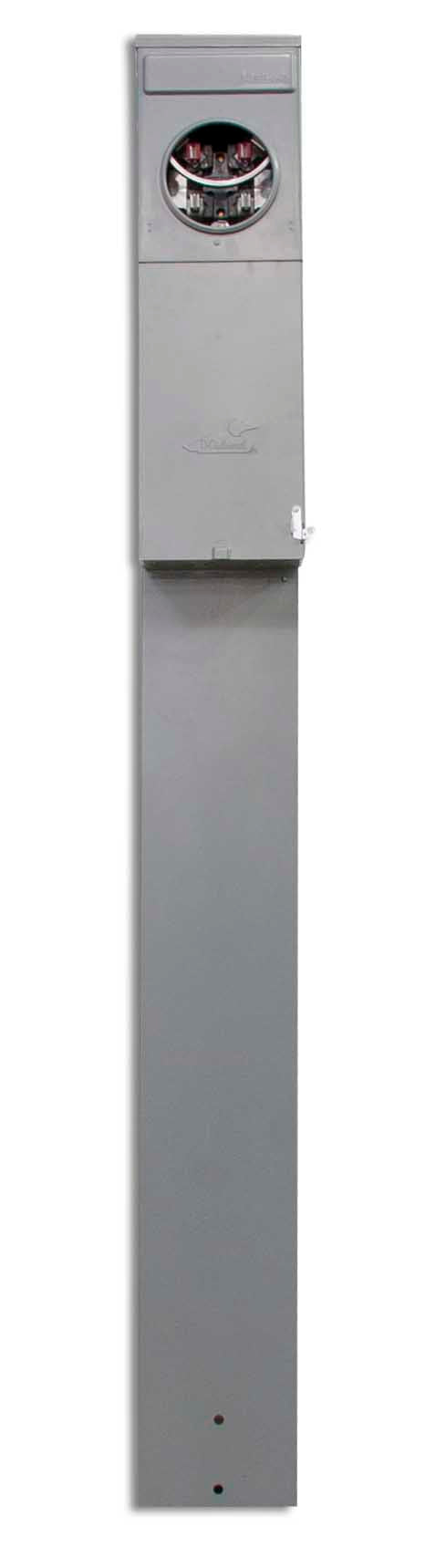 Midwest M282C1S6H 200A, 1P, Earth Burial Pedestal Midwest M282C1S6H