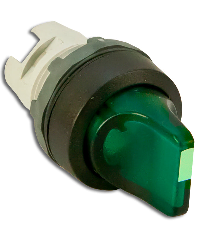 ABB M2SS2-11G 22mm Selector Switch, Knob Type, Black, Modular ABB M2SS2-11G