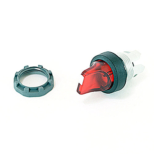 ABB M2SS2-11R 22mm Selector Switch, Knob Type, Red, Modular ABB M2SS2-11R