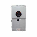 Eaton MBE1224B100TS Meter Center, 100A, 12/24, OH/UG, BR Type, 10 kAIC, Surface Eaton MBE1224B100TS