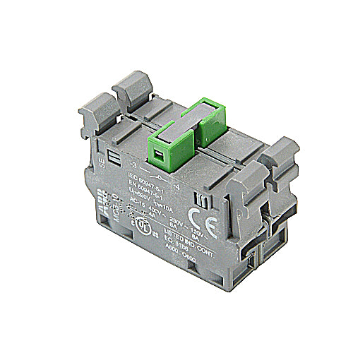ABB MCB-20 22mm Contact Block, 2 N.O., Modular ABB MCB-20