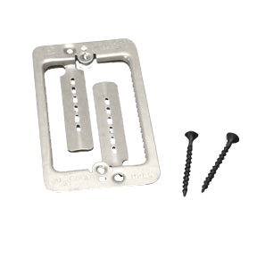 nVent Caddy MPLS Mounting Bracket, 1-Gang, Low Voltage, Nail-On, Metallic nVent Caddy MPLS