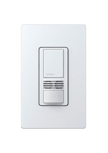 Lutron MS-B102-WH Single-Circuit Occupancy Sensor Switch, White Lutron MS-B102-WH