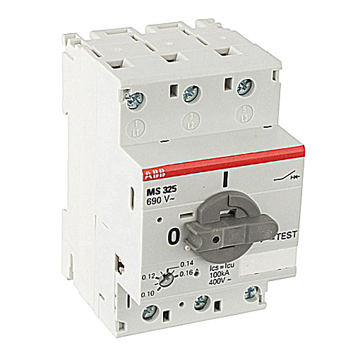 ABB MS325-0.16 3ph Manual Str. 0.10-0.16a ABB MS325-0.16