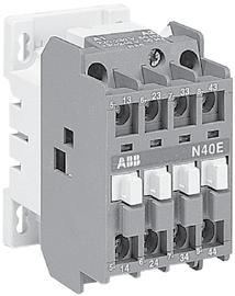 ABB N22E-84 Control Relay, 4NO, 120V AC Coil ABB N22E-84