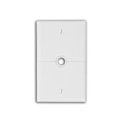 Leviton N751-W Sectional Wallplate, Phone/Cable Split Plate, Nylon, White Leviton N751-W