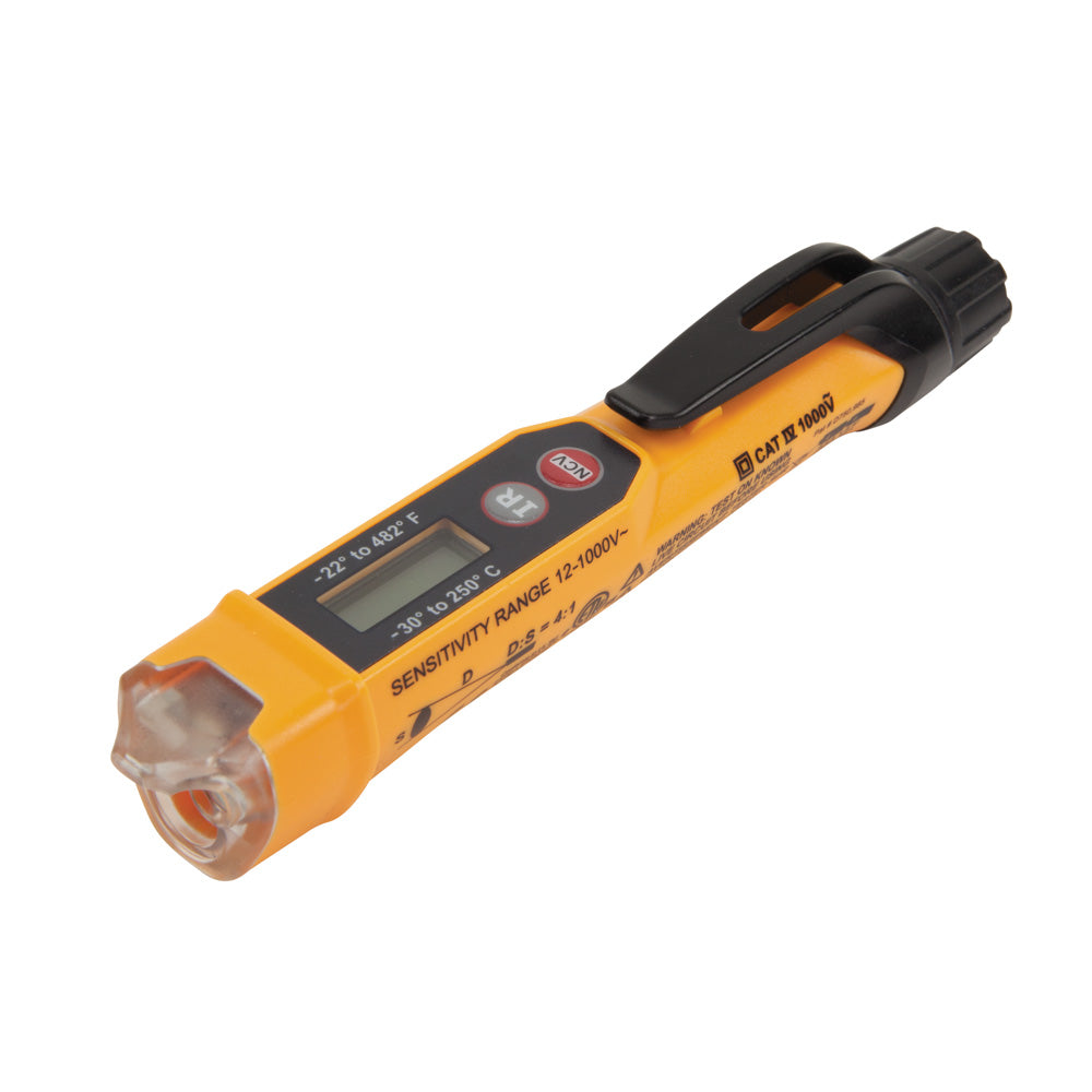 Klein NCVT-4IR Non-Contact Voltage Tester w/ Infrared Thermometer Klein NCVT-4IR