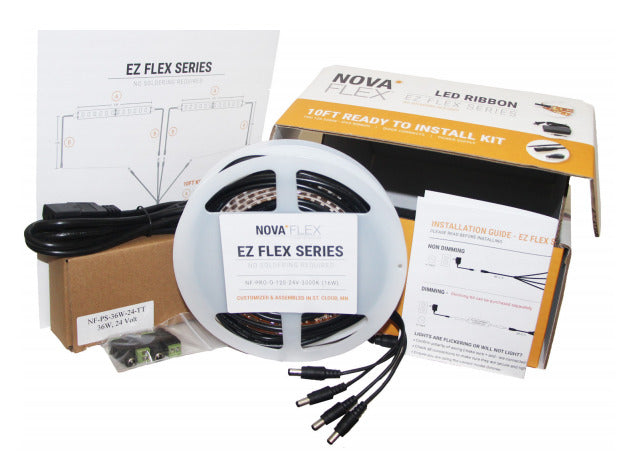 Nova Flex LED NF-EZ-10 10FTKIT NF-EZFLEX-10 (10 Ft. Kit) Nova Flex LED NF-EZ-10 10FTKIT