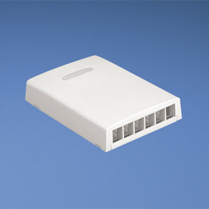 Panduit NK6BXWH-AY NetKey®, NK 6-PORT SURFACE Panduit NK6BXWH-AY