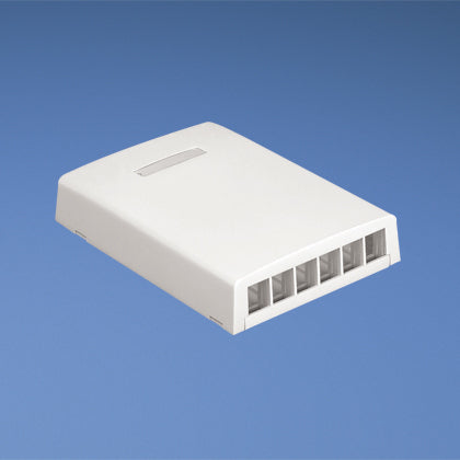 Panduit NK6BXWH-AY NetKey®, NK 6-PORT SURFACE Panduit NK6BXWH-AY
