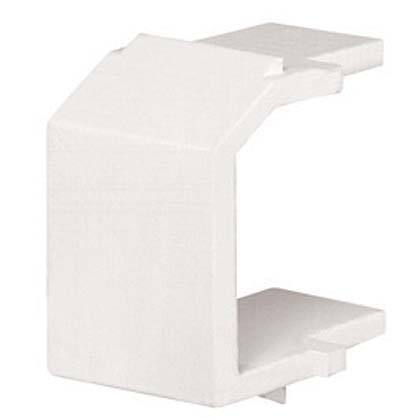 Panduit NKBMEI-X Snap In Insert, Blank Plate, Keystone, Ivory Panduit NKBMEI-X