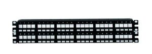 Panduit NKPP48FMY 48-port flush mount modular patch panel Panduit NKPP48FMY