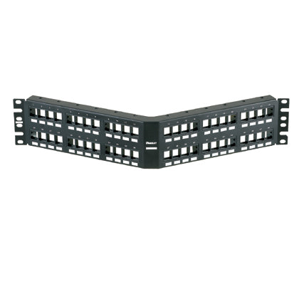 Panduit NKPPA48FMY NetKey Modular Flush Mount Patch Panel Panduit NKPPA48FMY