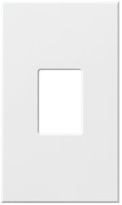 Lutron NT-S-NFB-WH Nova T Dimmer, No Fins Broken, White Lutron NT-S-NFB-WH