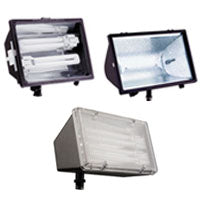 Lithonia Lighting OFL 213F 120 LP BZ M4 13W Fluorescent Floodlight Lithonia Lighting OFL 213F 120 LP BZ M4