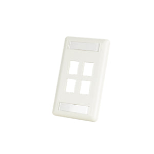 Ortronics OR-403HDJ14 ORTR OR-403HDJ14 FP,HDJ JACK,4 HOLE Ortronics OR-403HDJ14