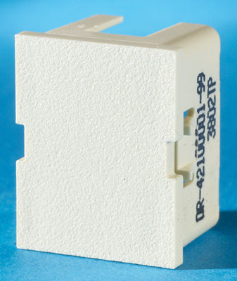 Ortronics OR-42100002-99 Snap-In Blank, TracJack Modules, Ivory, Package of 10 Ortronics OR-42100002-99