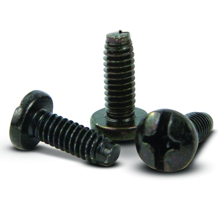 Ortronics OR-60400533 Mounting Screws, Black Zinc Ortronics OR-60400533