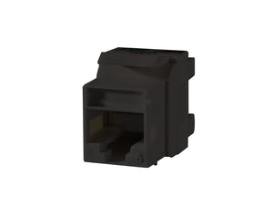 Ortronics OR-KS6A-00 Snap-In Connector TechChoice CAT 6 Black Ortronics OR-KS6A-00
