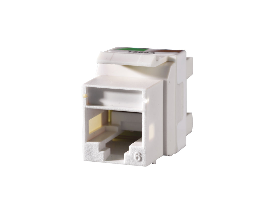 Ortronics OR-KS6A-13 Snap-In Connector TechChoice CAT 6 Ivory Ortronics OR-KS6A-13