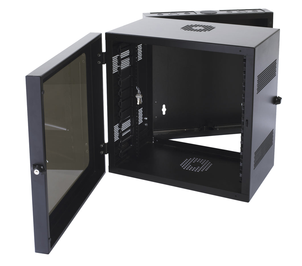 Ortronics OR-MMW122420P-B Ortronics 12U Rack Mount Cabinet, Swing Door Ortronics OR-MMW122420P-B