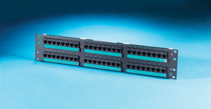 Ortronics OR-PHD5E8U48 Patch Panel, Cat 5E, 48-Port Ortronics OR-PHD5E8U48