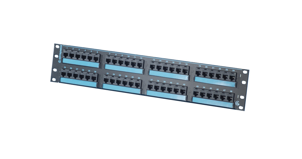 Ortronics OR-PHD66U48 48 Port Clarity Universal Rack Mount, Cat 6 Ortronics OR-PHD66U48