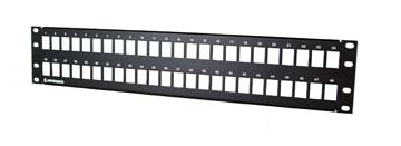 Ortronics OR-SPKSU48 48 Port TechChoice Universal Rack Mount, Keystone Ortronics OR-SPKSU48