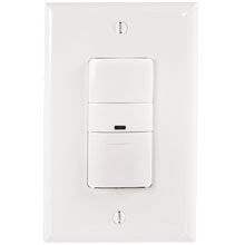 Cooper Lighting Solutions OSW-P-1001-MV-W PIR Occupancy Sensor, Wall Switch, White Cooper Lighting Solutions OSW-P-1001-MV-W