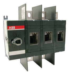 ABB OT400U03 Disconnect, Non-Fused, 400A, 3P, 600VAC, Terminal Bolt Included ABB OT400U03