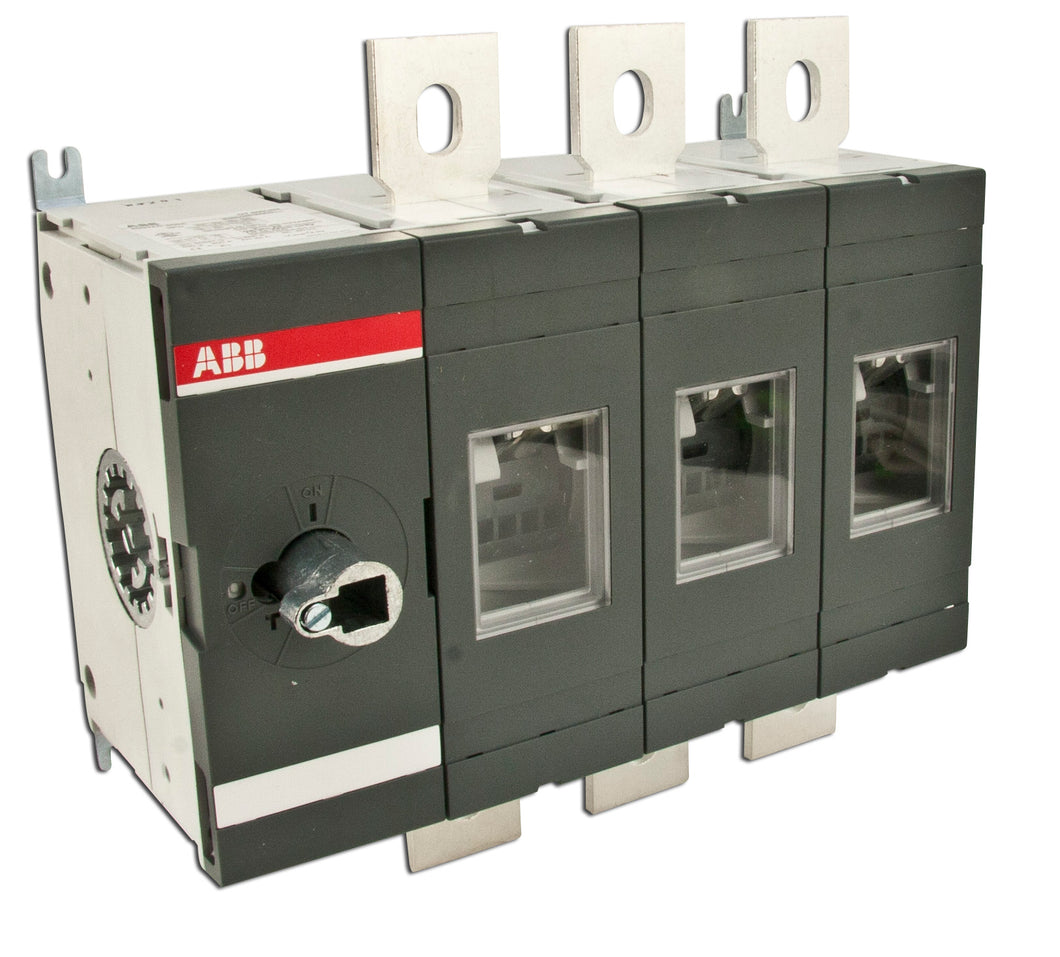 ABB OT600U03 Disconnect, Non-Fused, 600A, 3P, 600VAC, Terminal Bolt Included ABB OT600U03