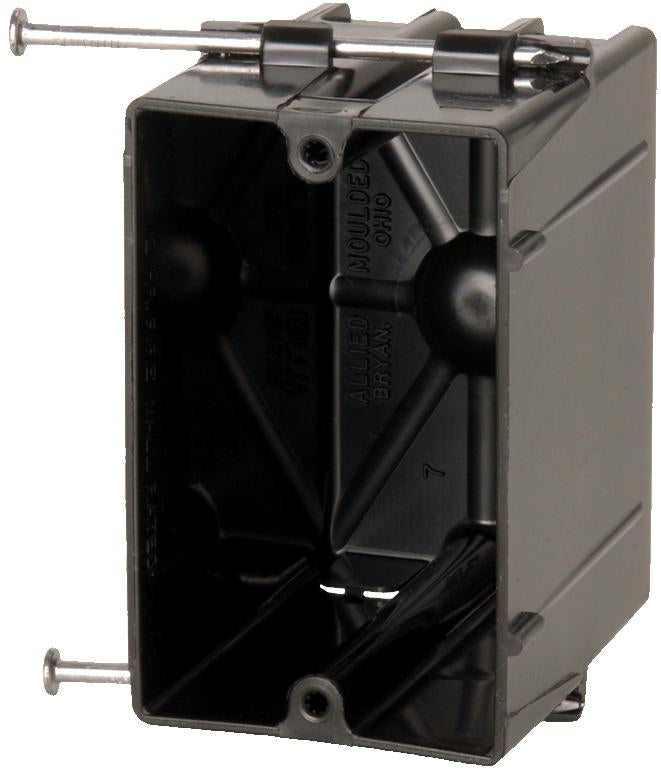 Allied Moulded P-201 Single Gang Electrical Box Allied Moulded P-201