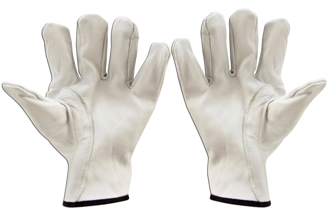 Cementex P0-10-10 Leather Insulated Electrical Glove Protectors, Class 0 - Length: 10