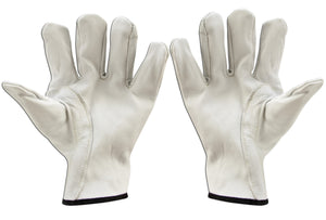 Cementex P0-10-11 Leather Glove Protectors, 10", Class 0, Size 11 Cementex P0-10-11