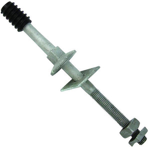Powerline Hardware P207Z Forged Steel Pin with Nylon Threads Powerline Hardware P207Z