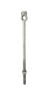 Powerline Hardware P8053 5/8" Straight Forged Thimble Eye Bolt, 14" Length Powerline Hardware P8053