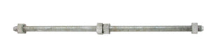 Powerline Hardware P8862 5/8" Double Arming Bolt, 12" Length Powerline Hardware P8862