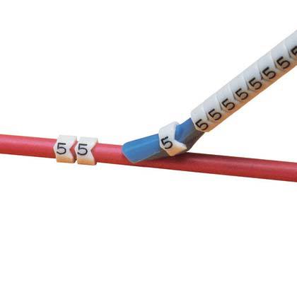 Panduit PCA11-B Pre-Printed Clip-On WM, Non-Adhesive Ace Panduit PCA11-B