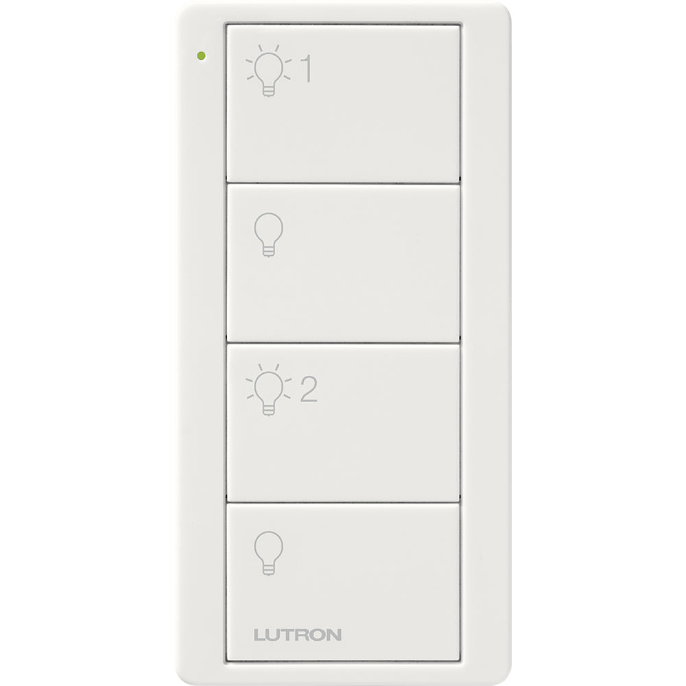 Lutron PJ2-4B-GWH-L21 4-Button Wireless Control Lutron PJ2-4B-GWH-L21