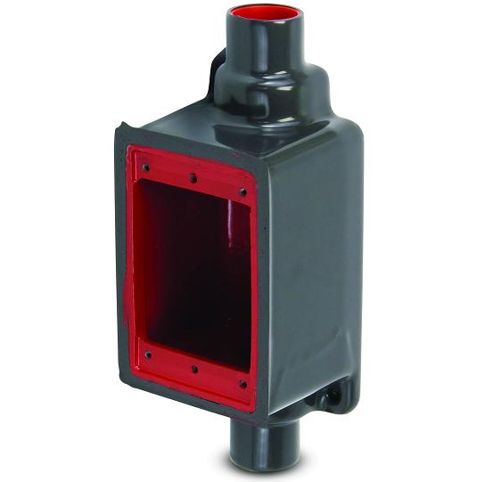 Plasti-Bond PRFSC2 FD Device Box, SC Type, 1-Gang, 3/4