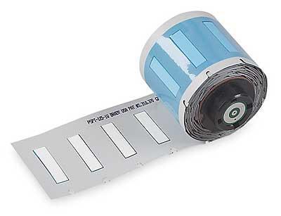 Brady PSPT-125-1-WT Wire Marker Sleeves, 1.015