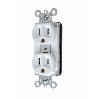 Pass & Seymour PT5362-W DUP RECEPT SPEC GRADE 20A/125V W Pass & Seymour PT5362-W