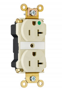 Pass & Seymour PT8300-BK Hospital Grade Ehd Dup Recept 20a/125v Bk Pass & Seymour PT8300-BK