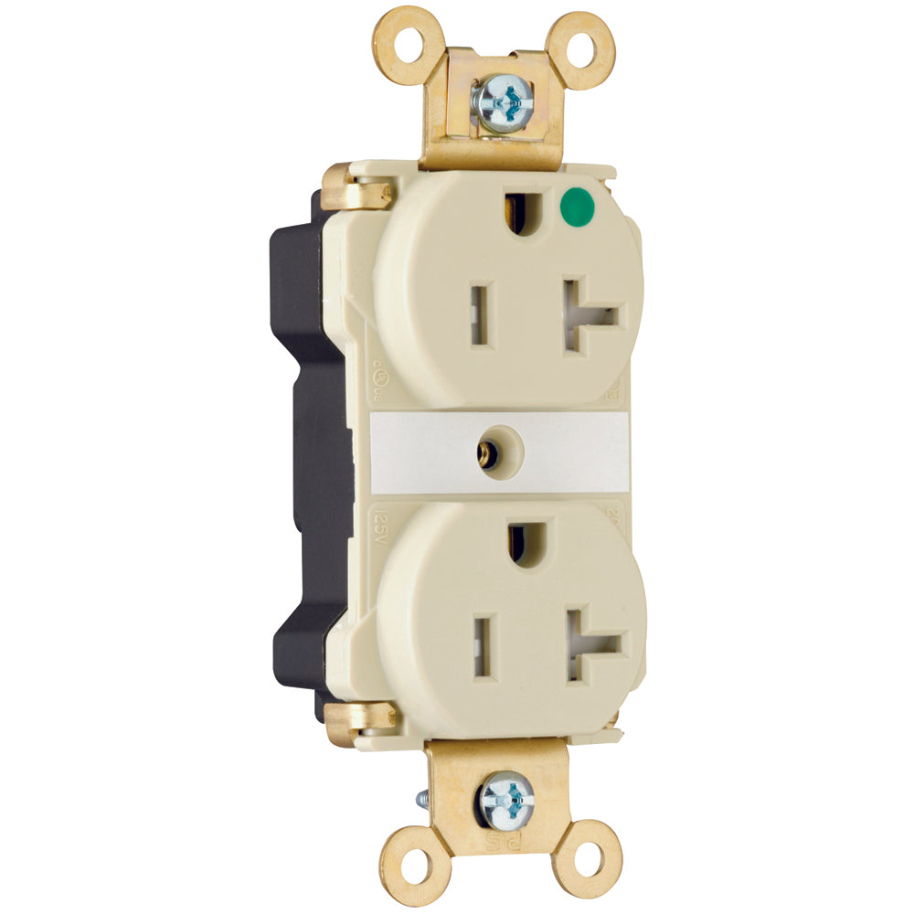 Pass & Seymour PTTR63-HI TAMPER RESISTANT HG EHD 20A/125V IV Pass & Seymour PTTR63-HI